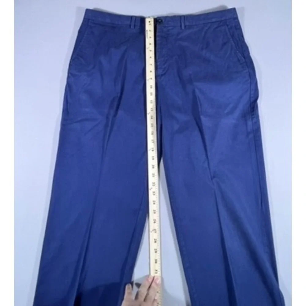 Tommy Bahama Boracay Chino Pants Men's 44x32 Blue Cotton Blend Straight Leg